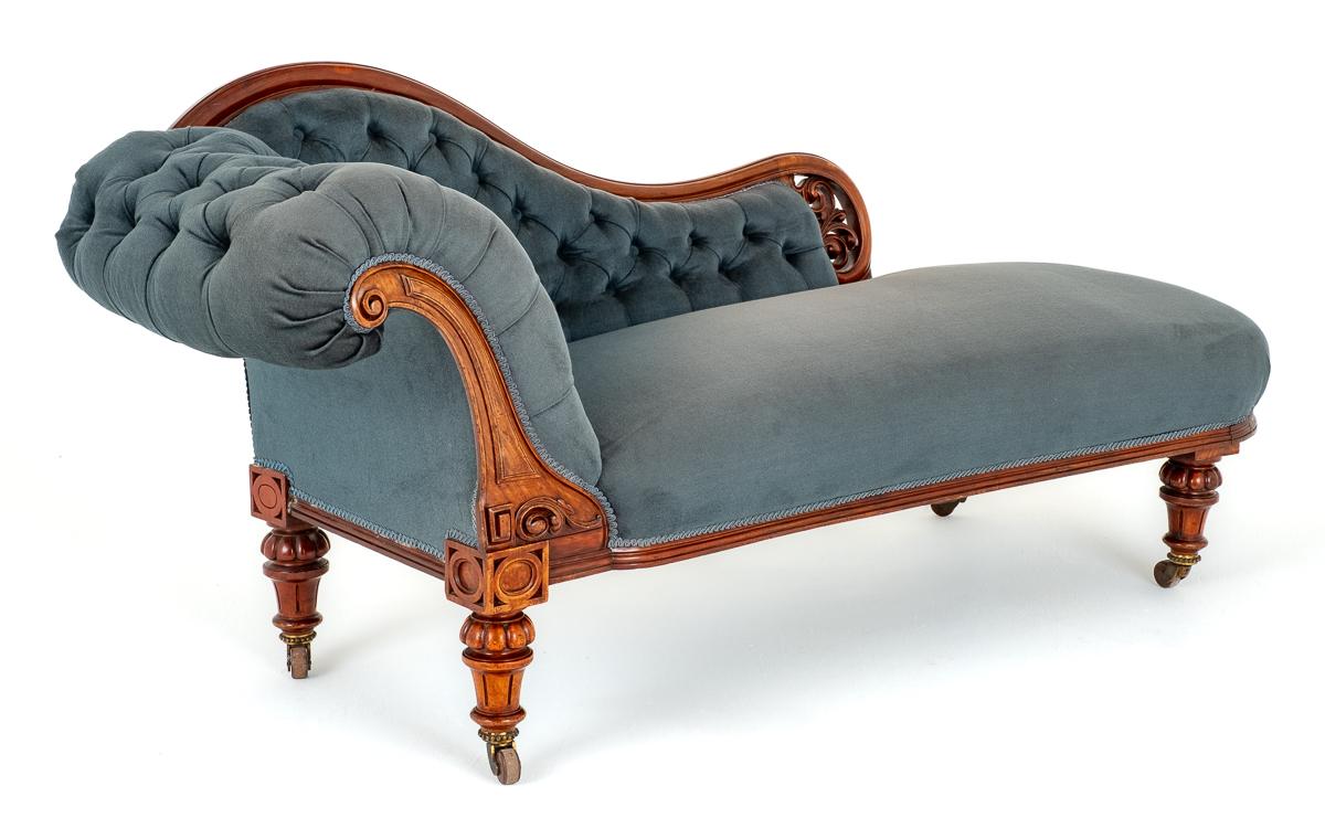 Victorian Mahogany Chaise Longue (1 of 5) Victorian Mahogany Chaise Longue (1 of 5)