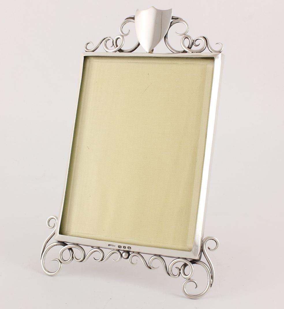Victorian Silver Wire Work Ornate Shield Photo Picture Frame - Zimmerman (1 of 12) Victorian Silver Wire Work Ornate Shield Photo Picture Frame - Zimmerman (1 of 12)