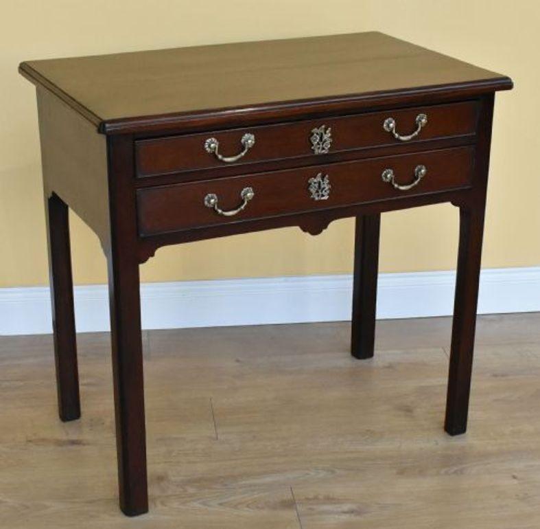 George III Mahogany Side Table (1 of 7)