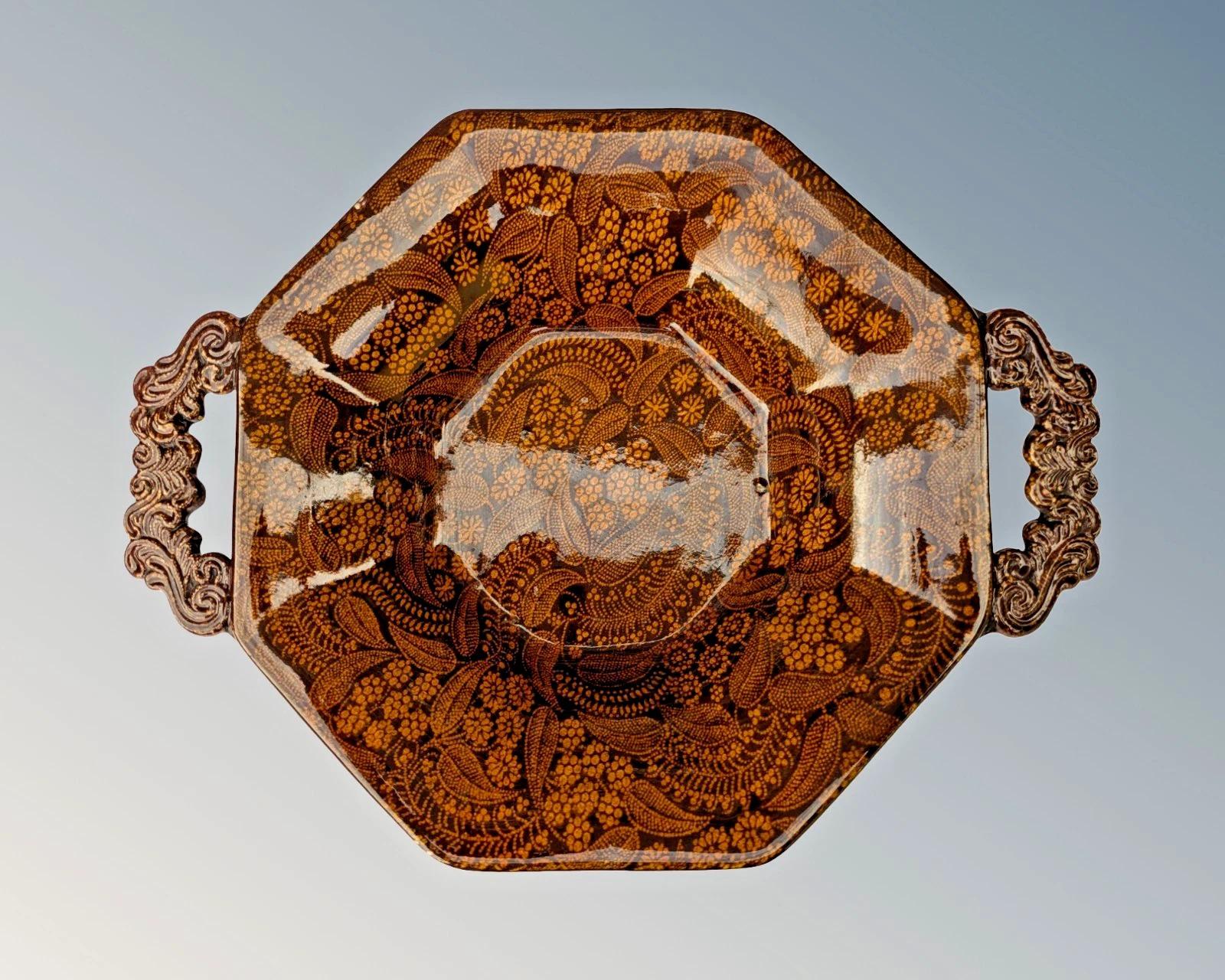 Antique Dish Scott Brothers of Southwick Sunderland (1 of 6)