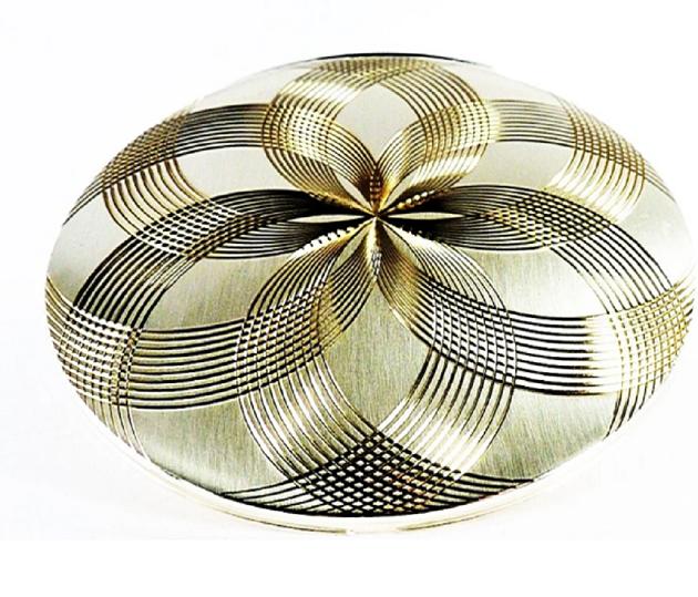 Stunning Unused Vintage Stratton Handbag Mirror 1970s (1 of 7)