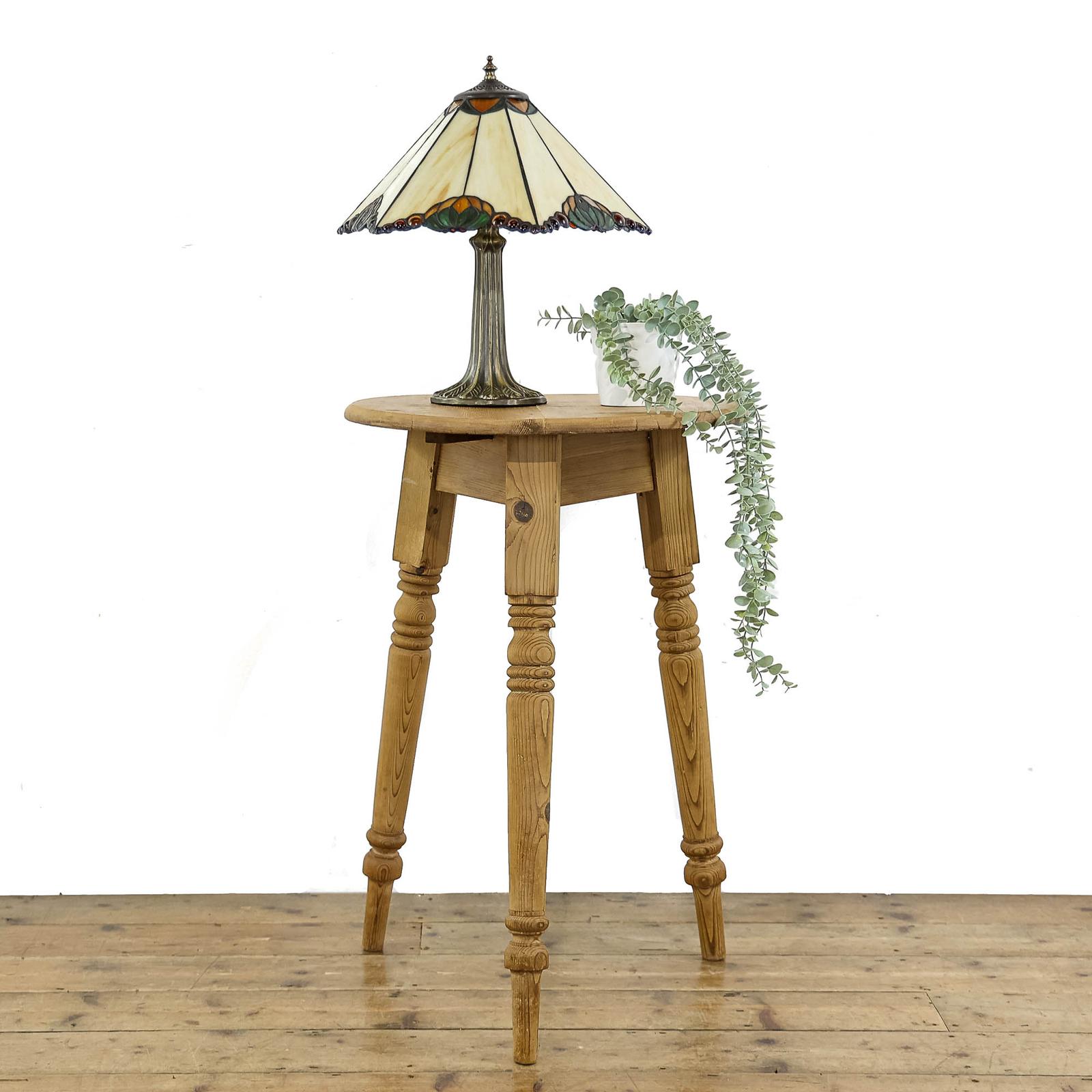 Antique Pine Tripod Table (1 of 5)