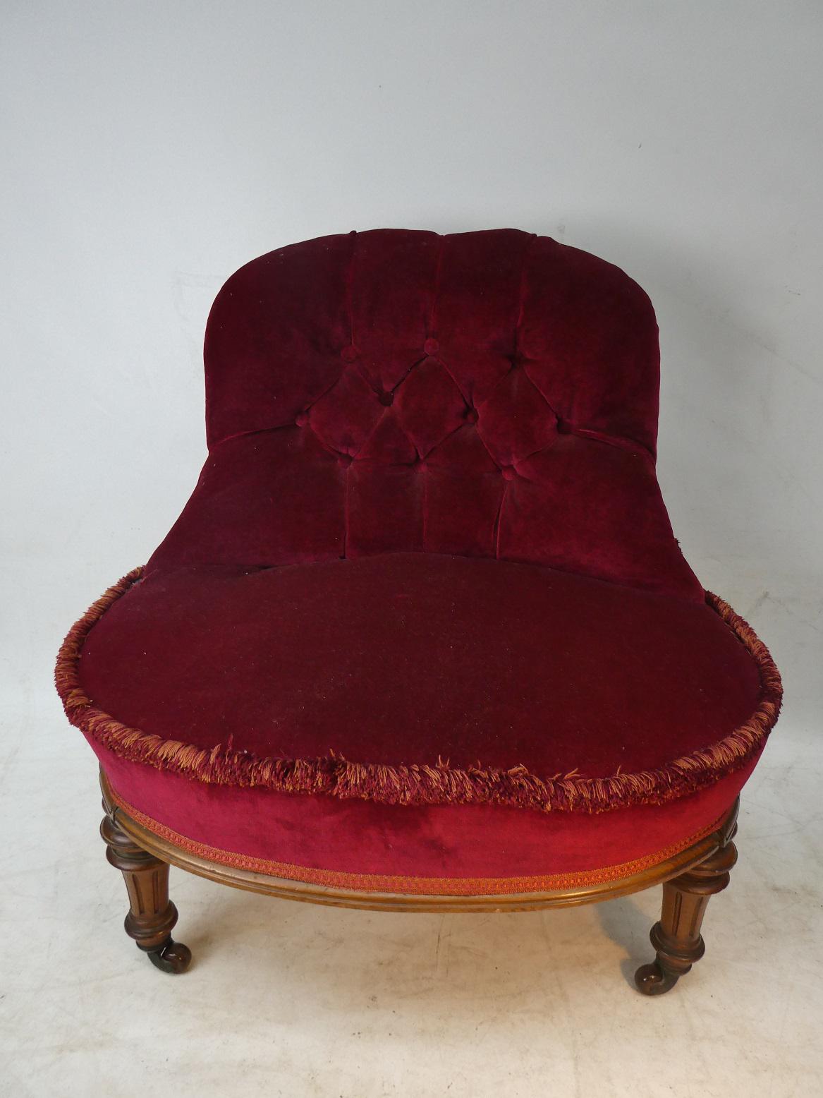 19th Century Upholstered Chair (1 of 9)
