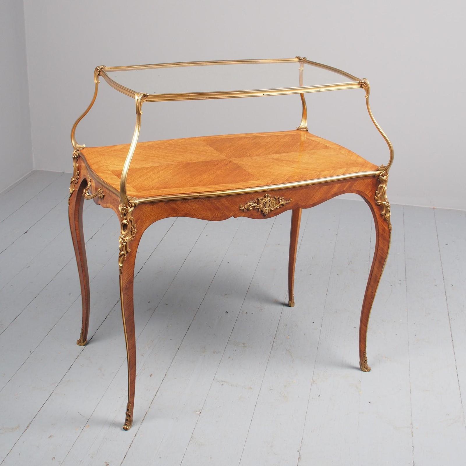 Victorian French Walnut Etagere or Side Table (1 of 15)
