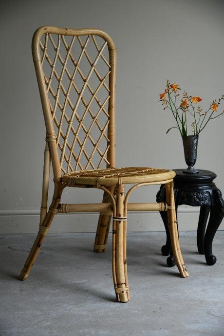 Single Retro Cane Dining Chair (1 of 10)