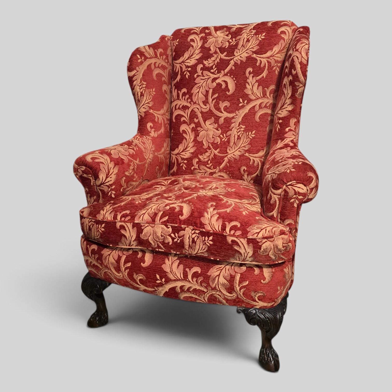 Super Wing Backed Mahogany Chair (1 of 13) Super Wing Backed Mahogany Chair (1 of 13)