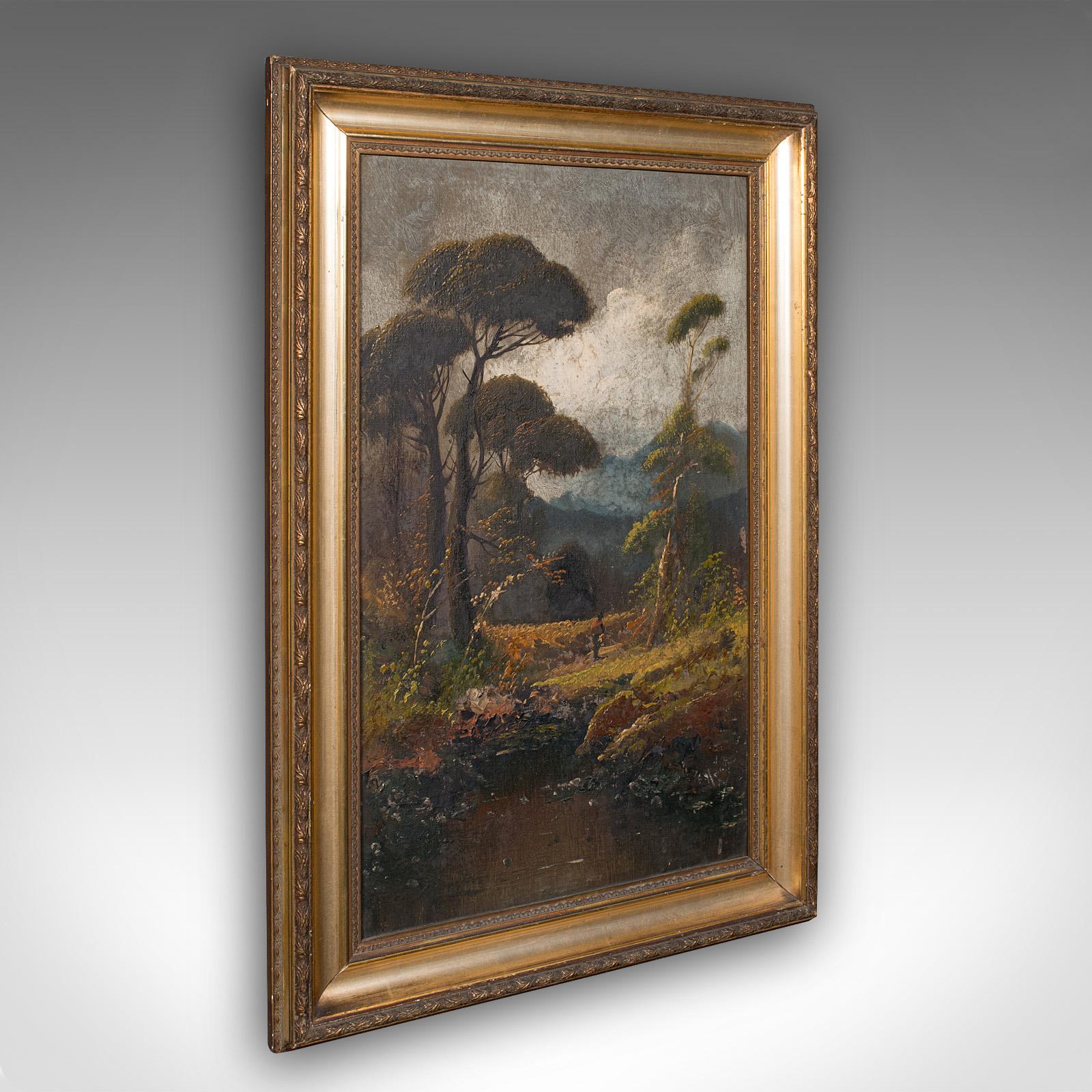 Antique Riverside Painting, Scottish Art, Oil On Canvas, Landscape, Victorian (1 of 9) Antique Riverside Painting, Scottish Art, Oil On Canvas, Landscape, Victorian (1 of 9)