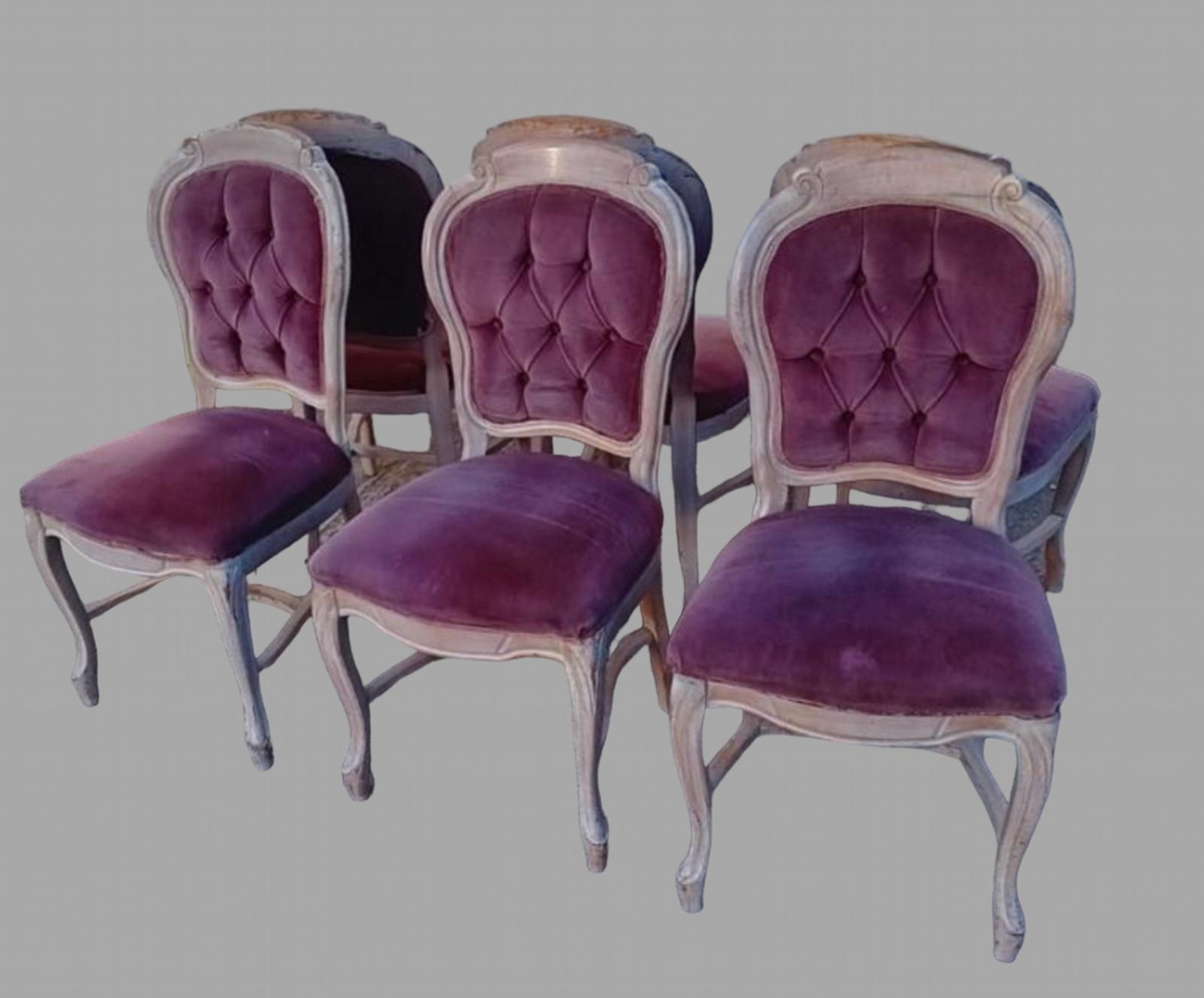 Set of Six French Dining Chairs (1 of 6) Set of Six French Dining Chairs (1 of 6)