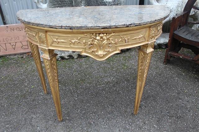 Antique Console Table (1 of 8)