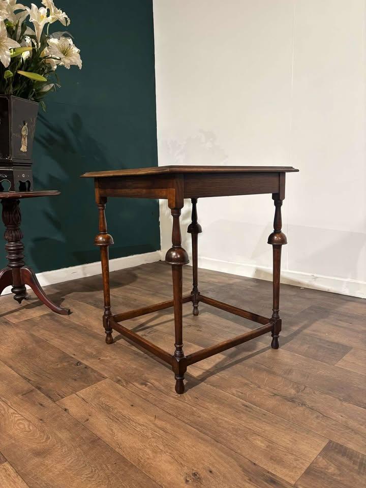 Early 20th Century Oak Window Table (1 of 15)