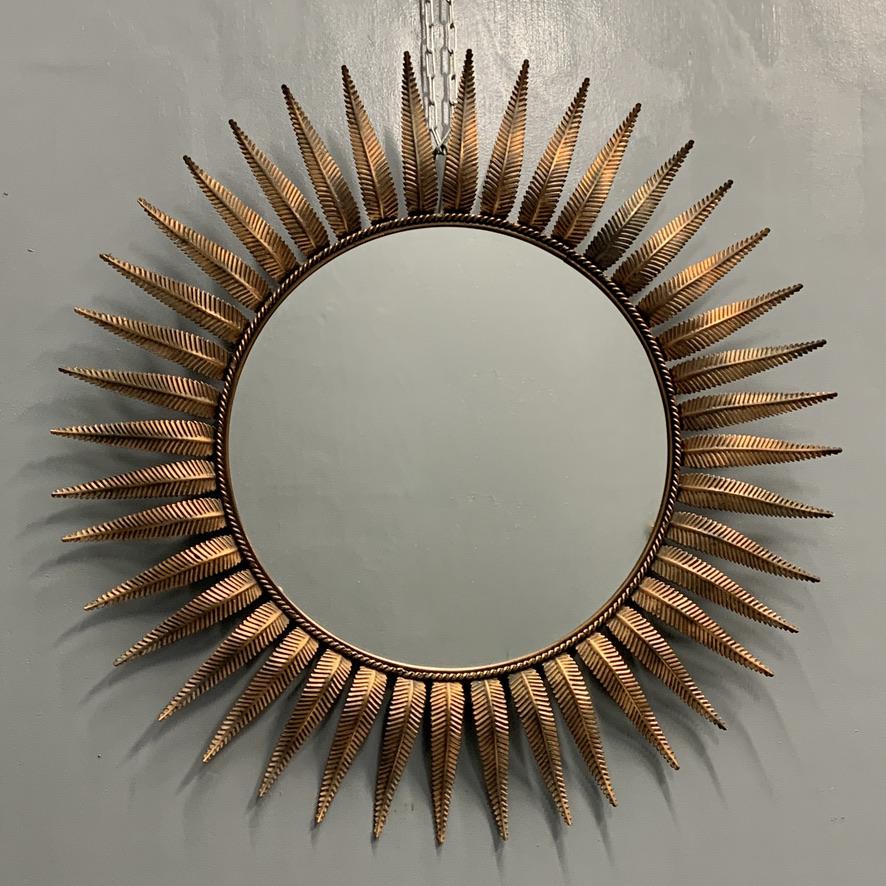 Spanish Copper Sunburst Mirror 68cm (1 of 7) Spanish Copper Sunburst Mirror 68cm (1 of 7)