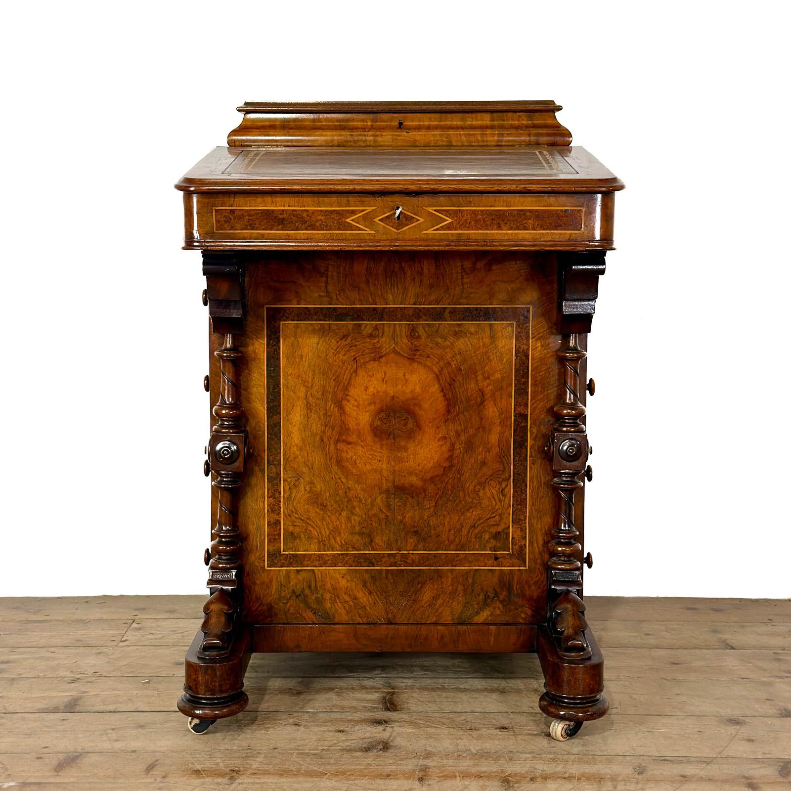 Antique Walnut Davenport Desk (1 of 11) Antique Walnut Davenport Desk (1 of 11)