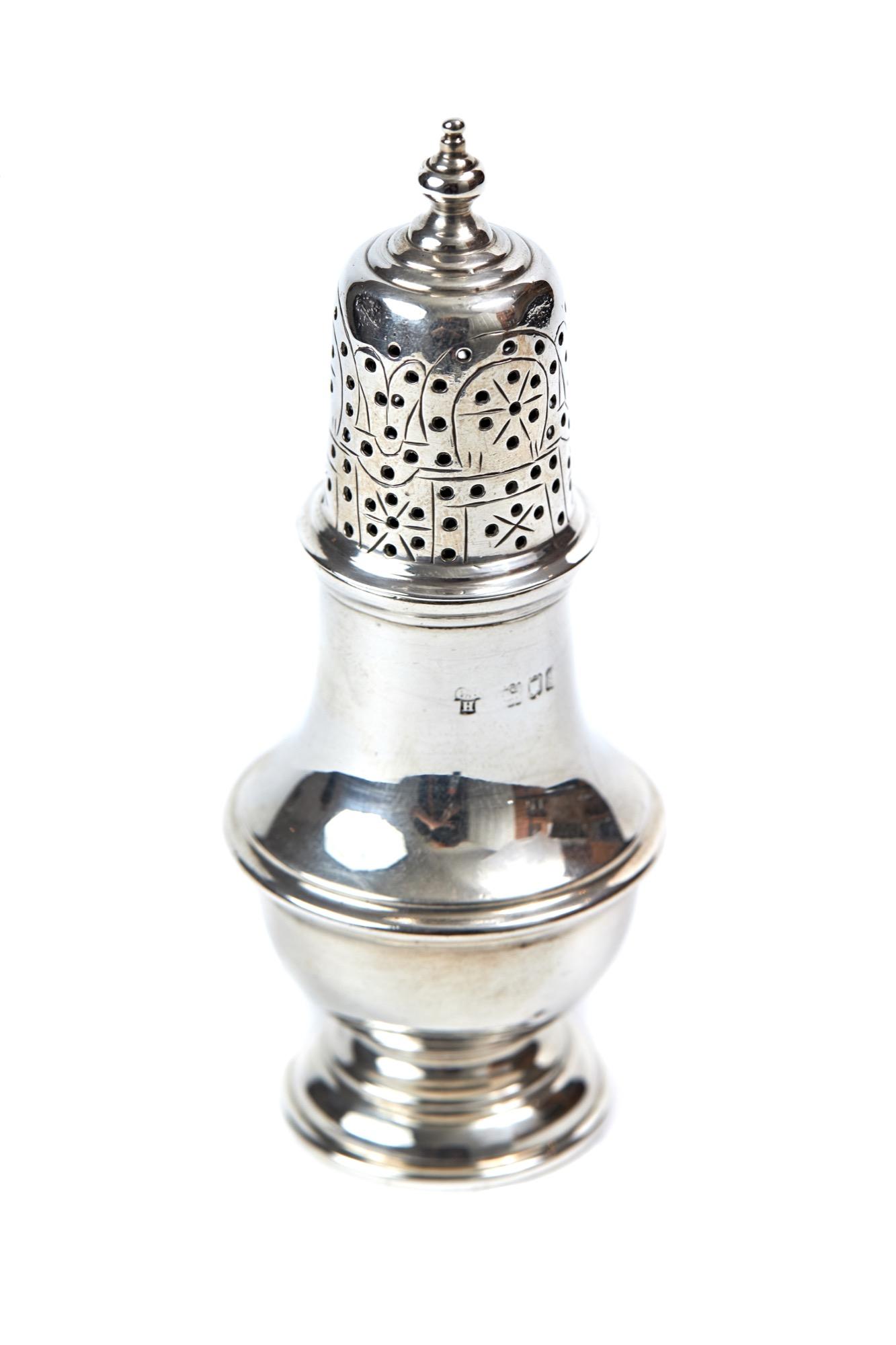 Antique Edwardian Pepper Caster (1 of 4)