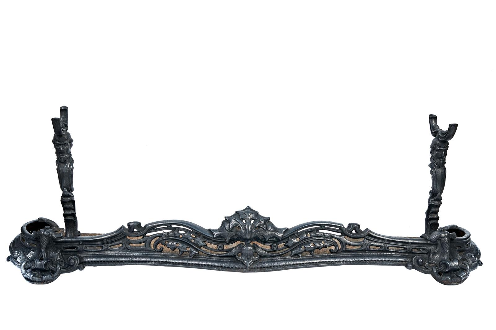 Fantastic Antique Georgian Cast Iron Fire Fender (1 of 8) Fantastic Antique Georgian Cast Iron Fire Fender (1 of 8)