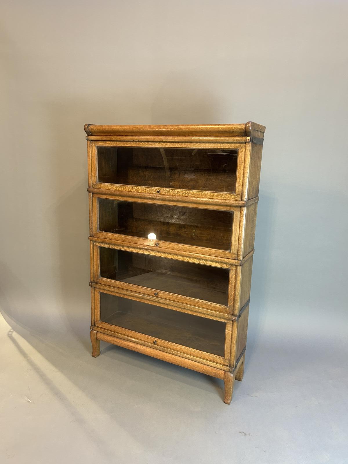 Globe Wernicke Oak Bookcase (1 of 9) Globe Wernicke Oak Bookcase (1 of 9)