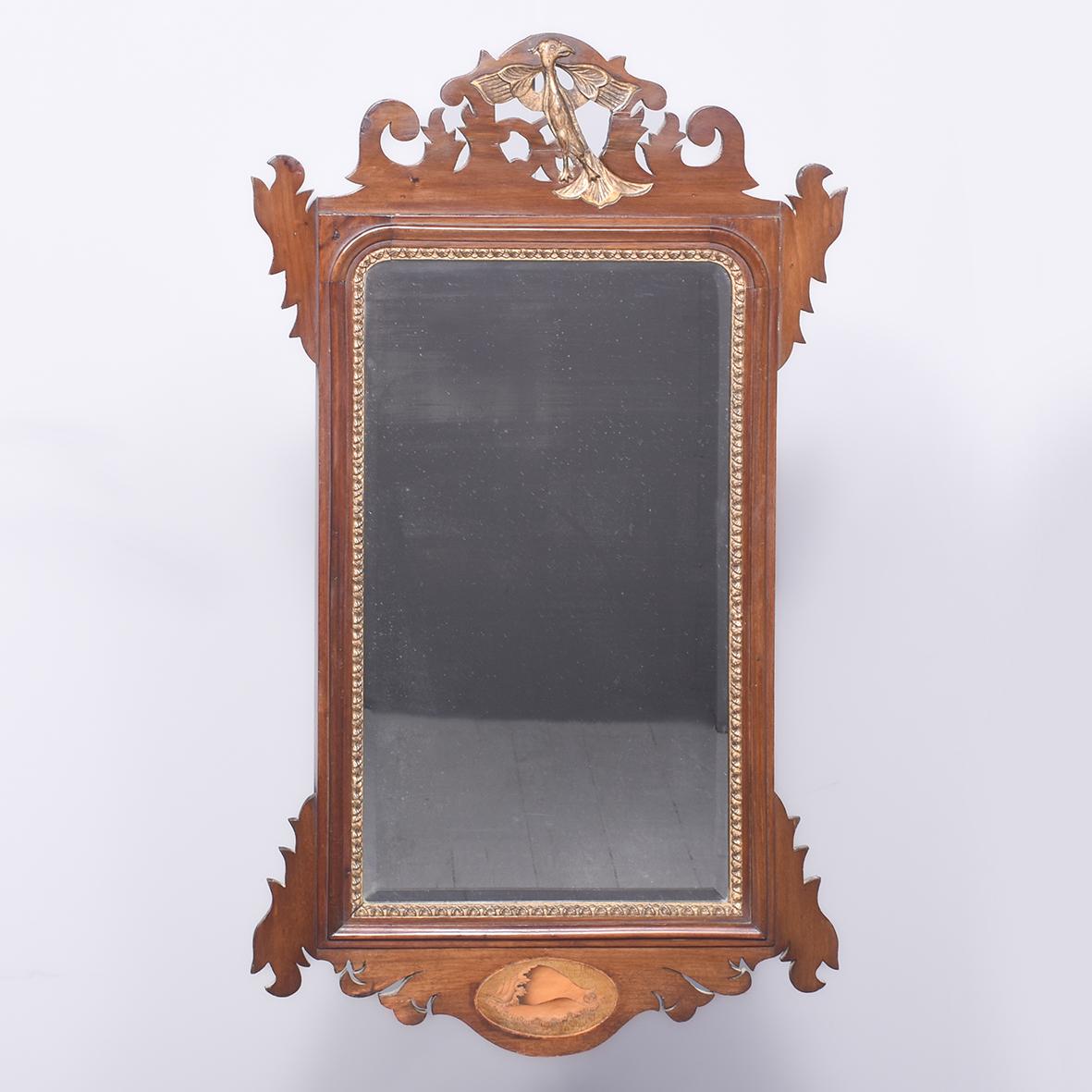 Inlaid Fretwork Mirror (1 of 6)