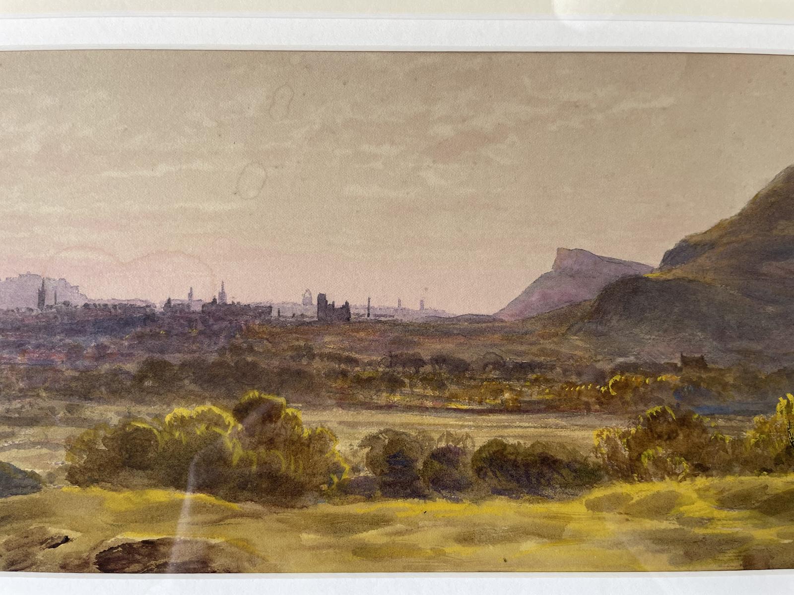 Edinburgh by Waller Hugh Paton RSA, RSW (1828 to 1895) (1 of 3)