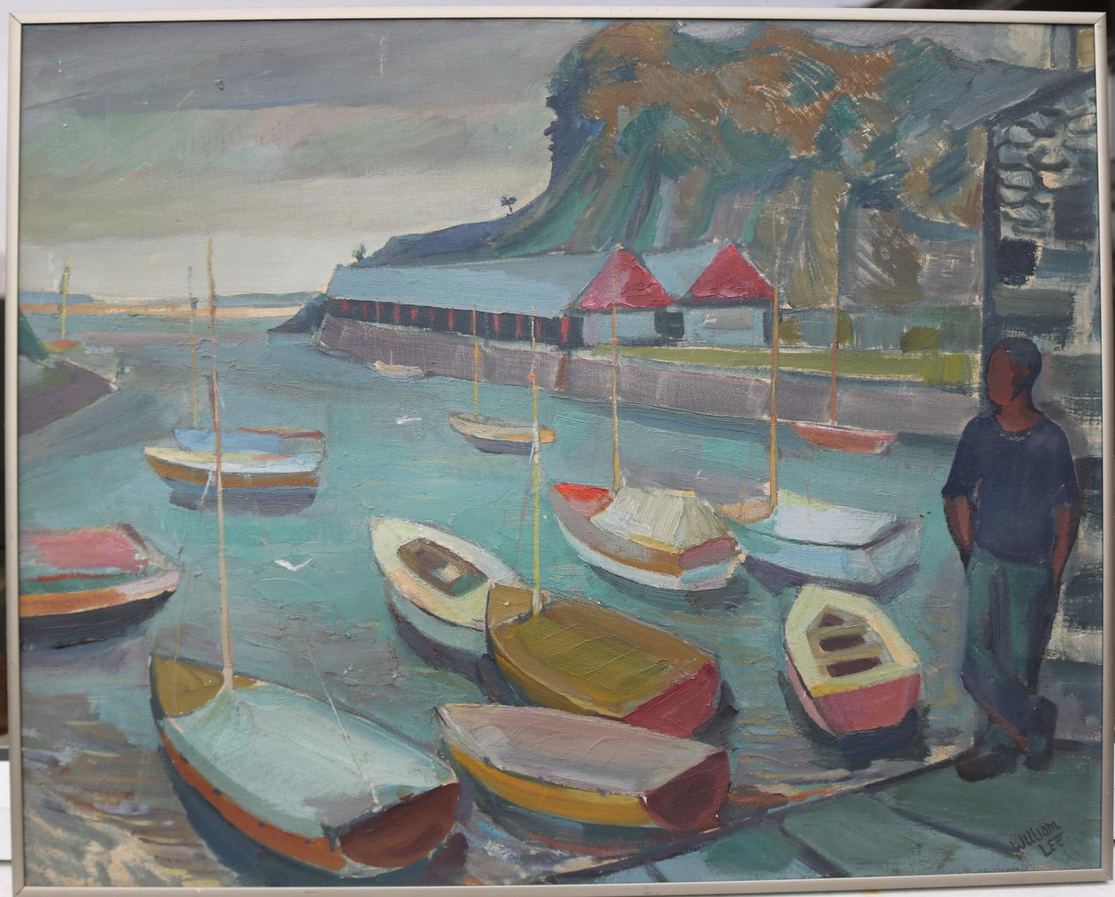 Boats in the Harbour by William Lee (1 of 7) Boats in the Harbour by William Lee (1 of 7)