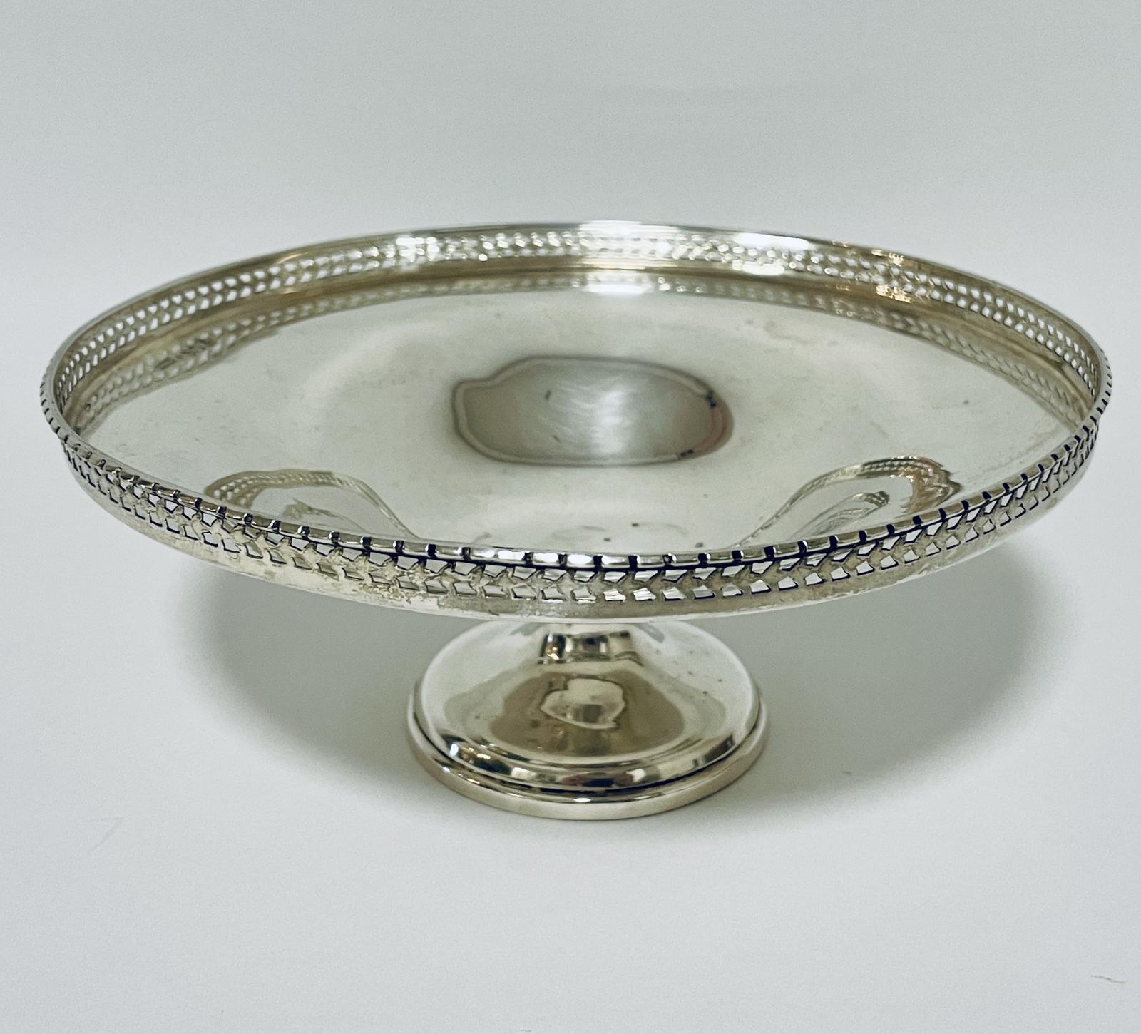 Antique Silver Pedestal Bowl (1 of 9) Antique Silver Pedestal Bowl (1 of 9)