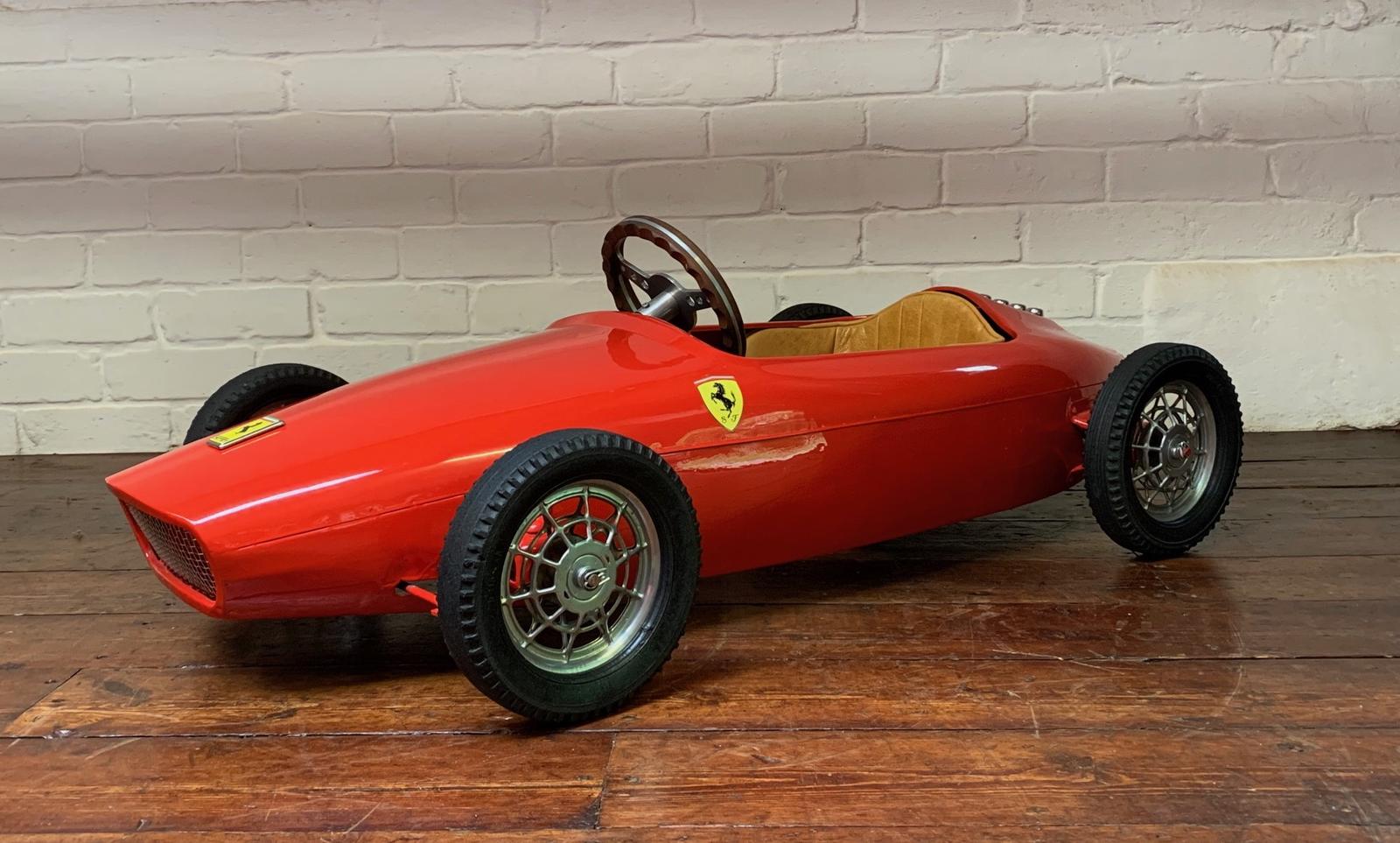 Scuderira Ferrari 1960's F1 Pedal Car by Morellet et Guérineau (1 of 11) Scuderira Ferrari 1960's F1 Pedal Car by Morellet et Guérineau (1 of 11)