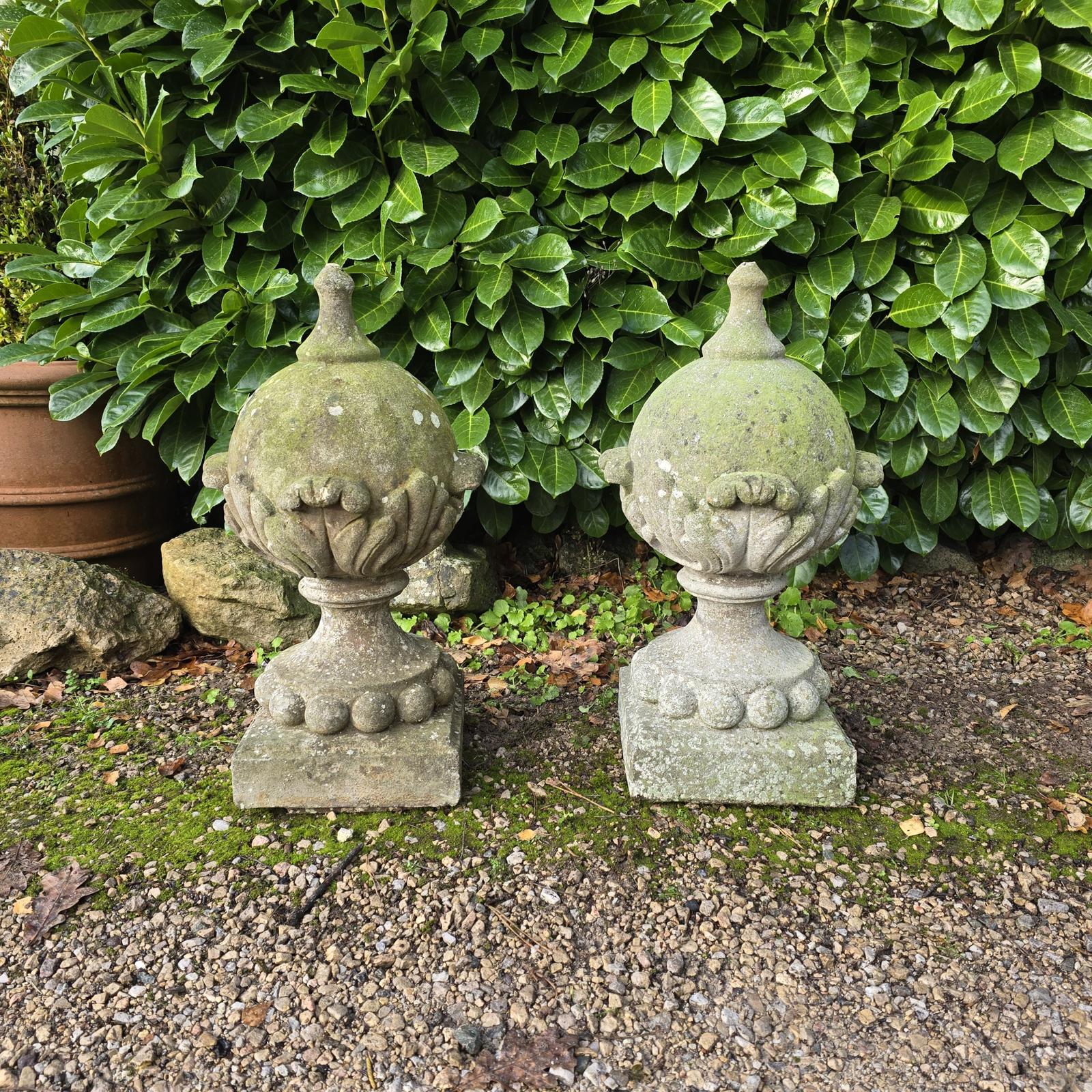 Pair Large Septre  Architectural Post Finials (1 of 7)