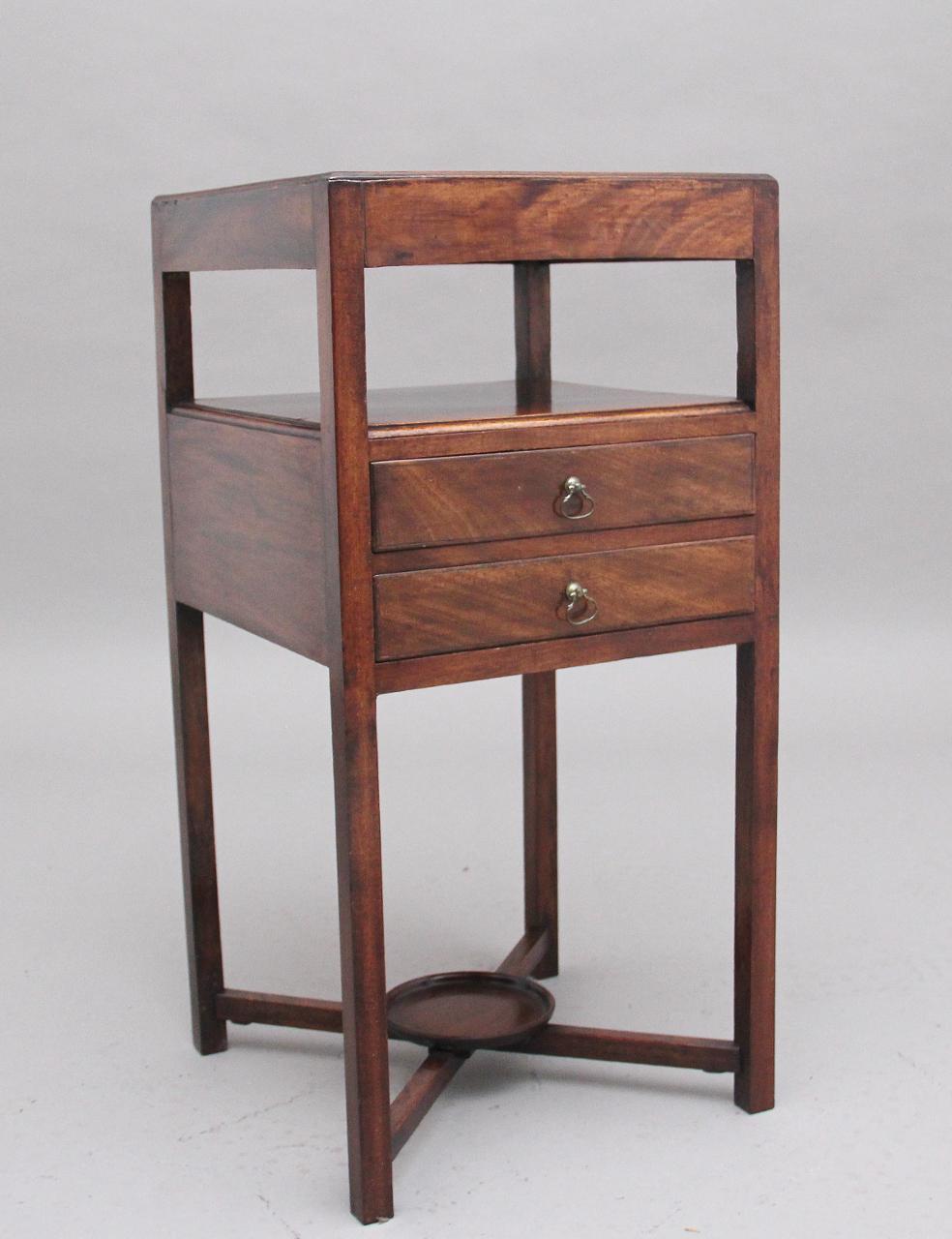 19th Century Regency Mahogany Bedside Table (1 of 9) 19th Century Regency Mahogany Bedside Table (1 of 9)