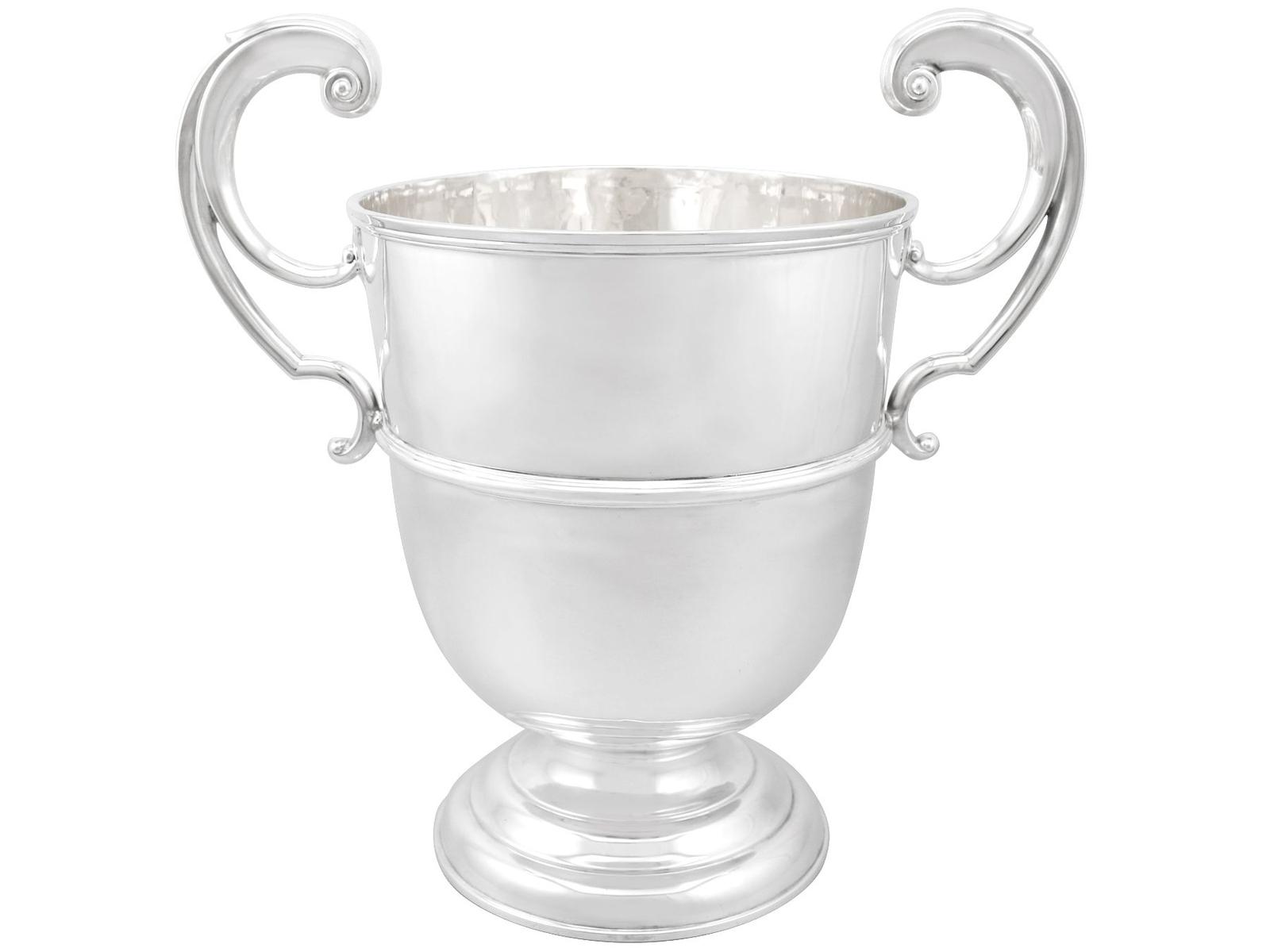 Sterling Silver Presentation Champagne Cup 1905 (1 of 9)