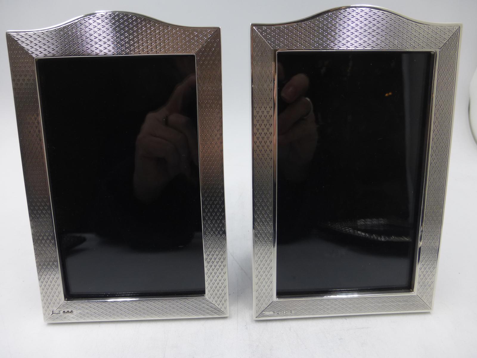 Good Pair of Silver Frames London 1928 (1 of 6) Good Pair of Silver Frames London 1928 (1 of 6)