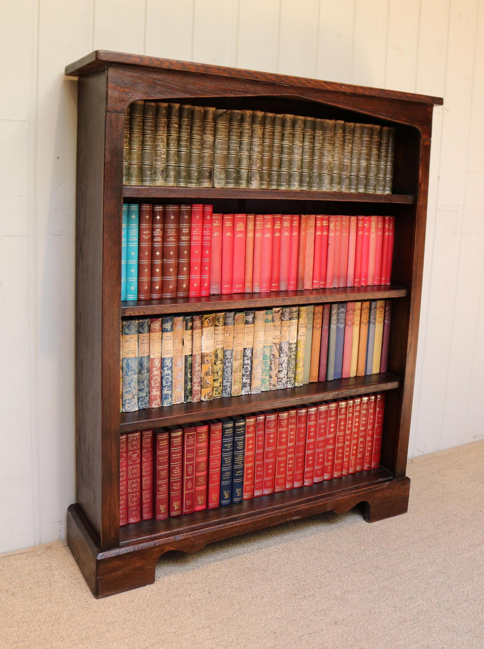 Oak Open Bookcase c.1910 (1 of 11) Oak Open Bookcase c.1910 (1 of 11)