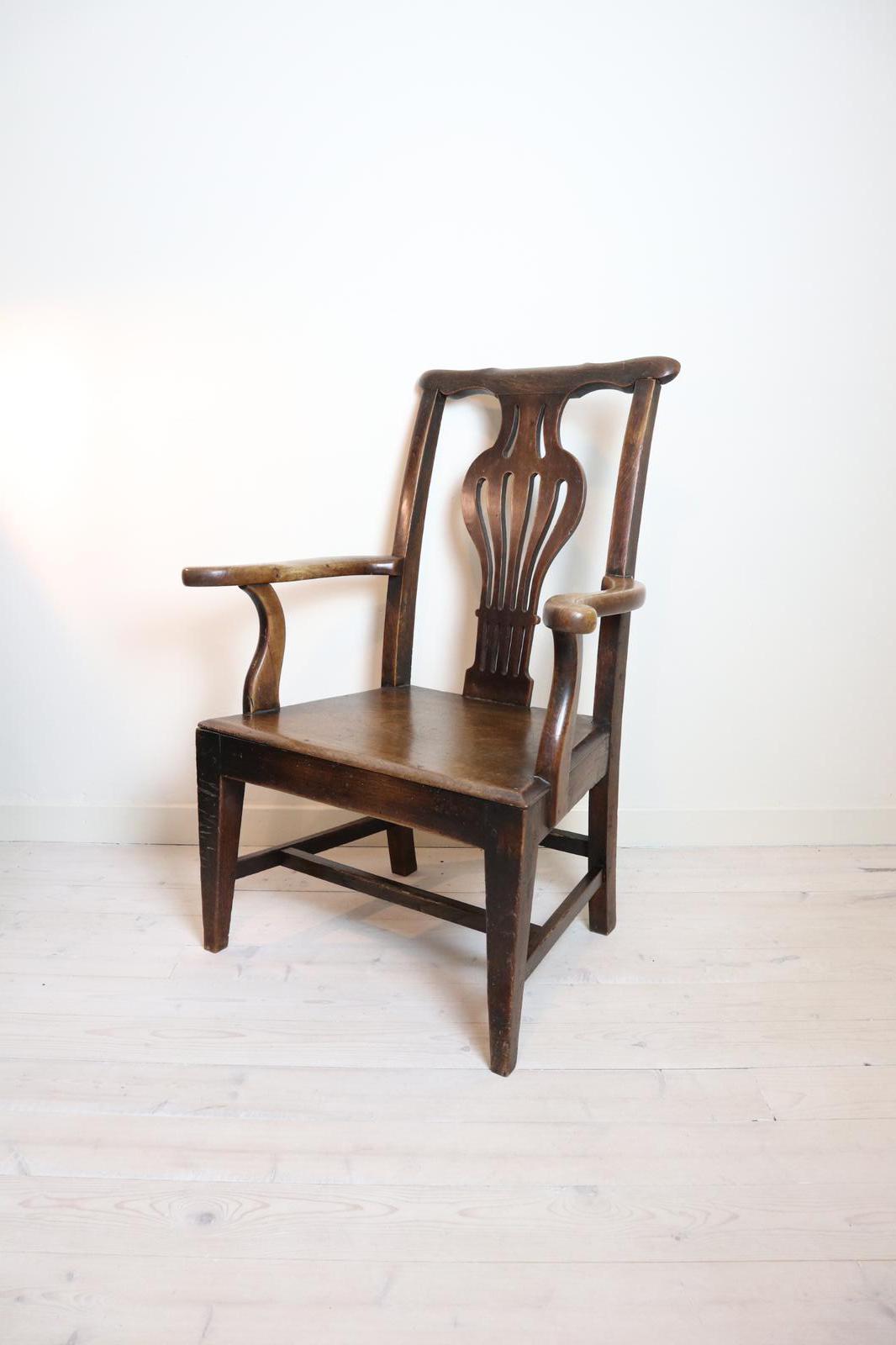 Scottish George III Large Vernacular / Country Armchair c.1800 (1 of 41)