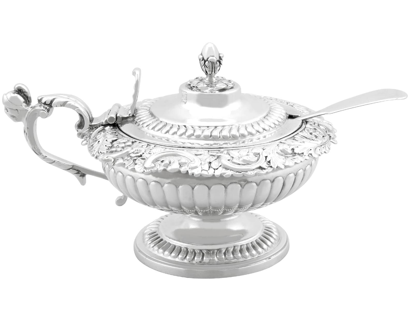 Antique George III Sterling Silver Mustard Pot 1817 (1 of 15)