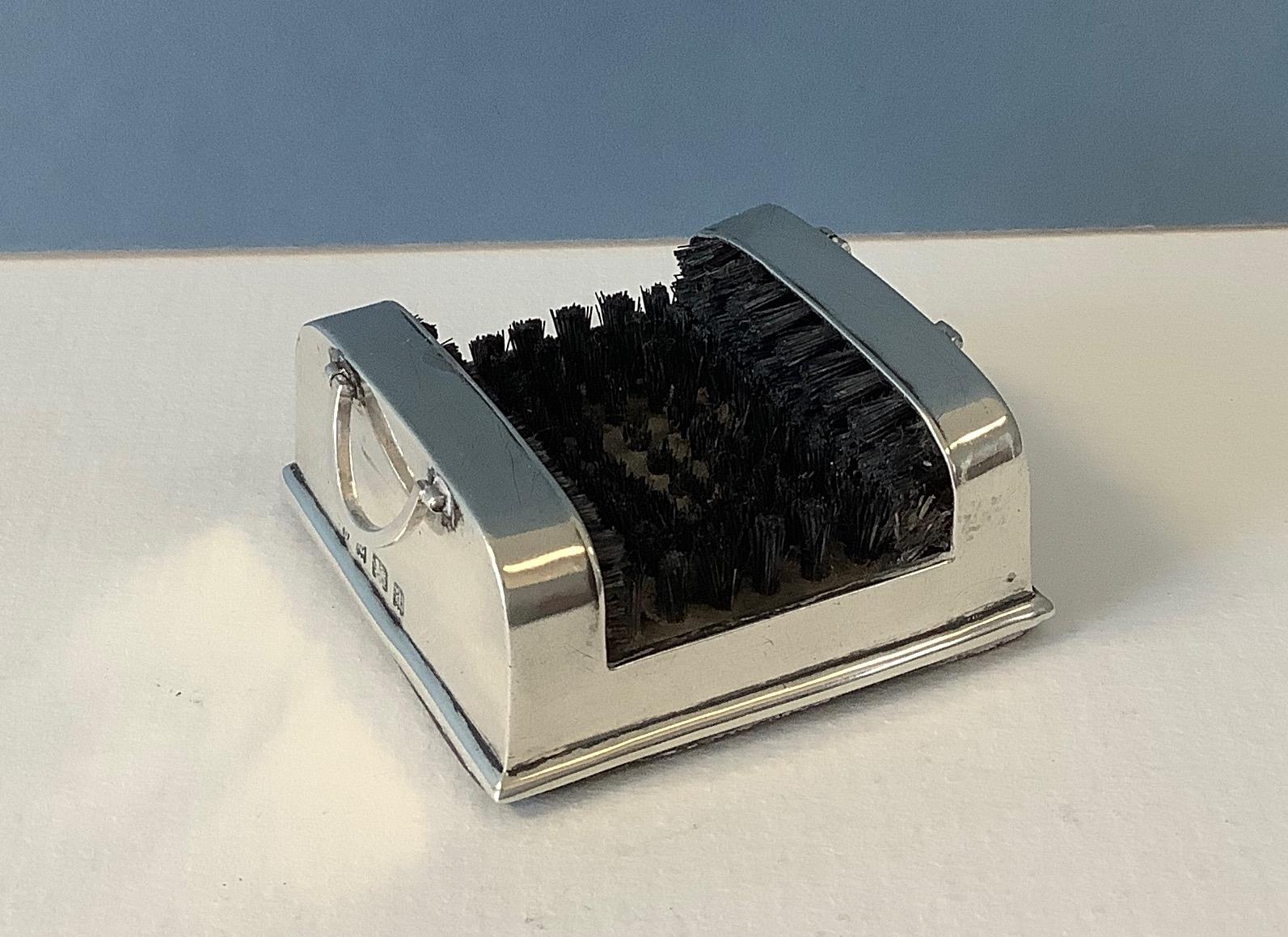 Antique Victorian Solid Silver Novelty Pen Wipe (1 of 6)