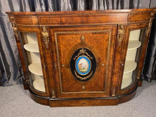 Burr Walnut Credenza (1 of 15)