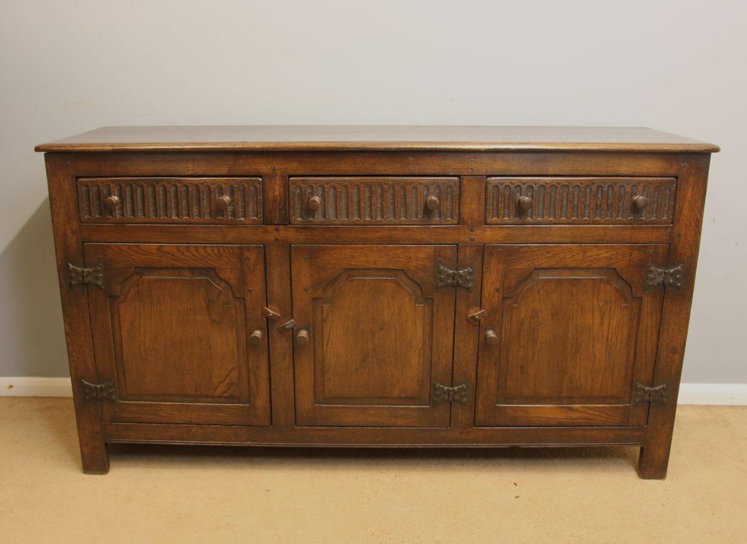 Oak Antique Sideboard Dresser Base (1 of 12) Oak Antique Sideboard Dresser Base (1 of 12)