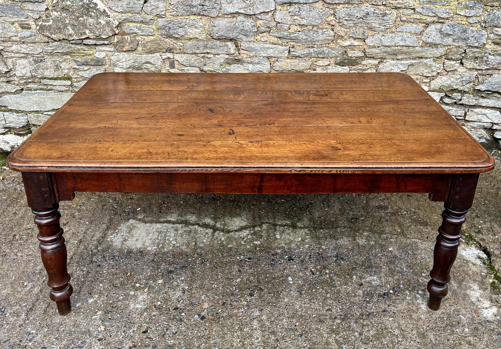 Victorian Oak Dining Table (1 of 13) Victorian Oak Dining Table (1 of 13)