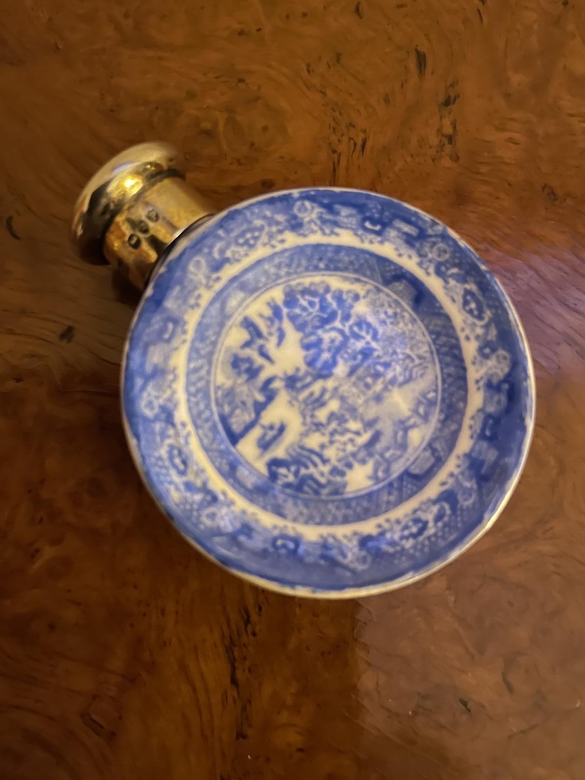 Victorian Silver Mounted Scent Bottle (1 of 5)