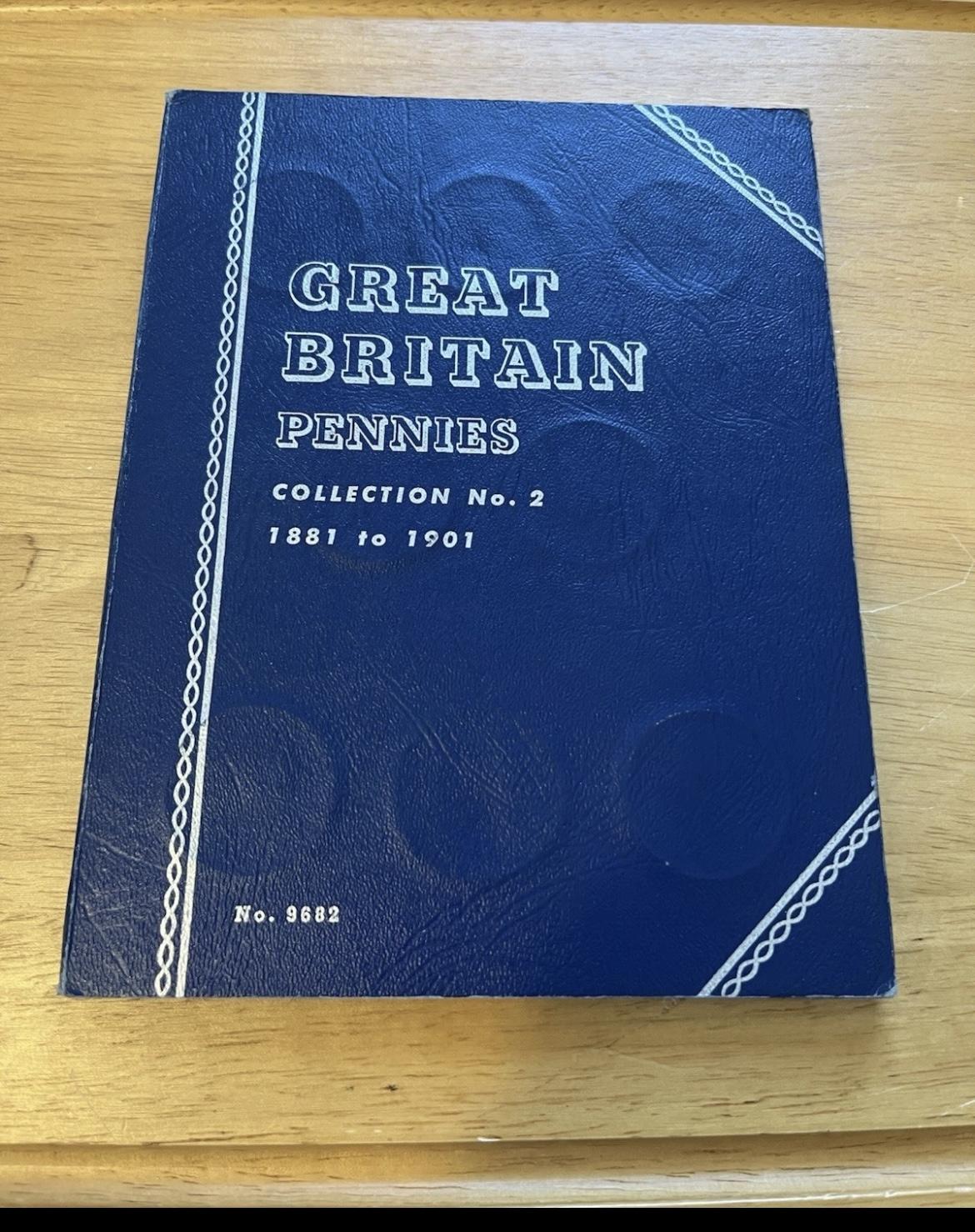 Great Britain Pennies Collection 1881-1901 (1 of 3)