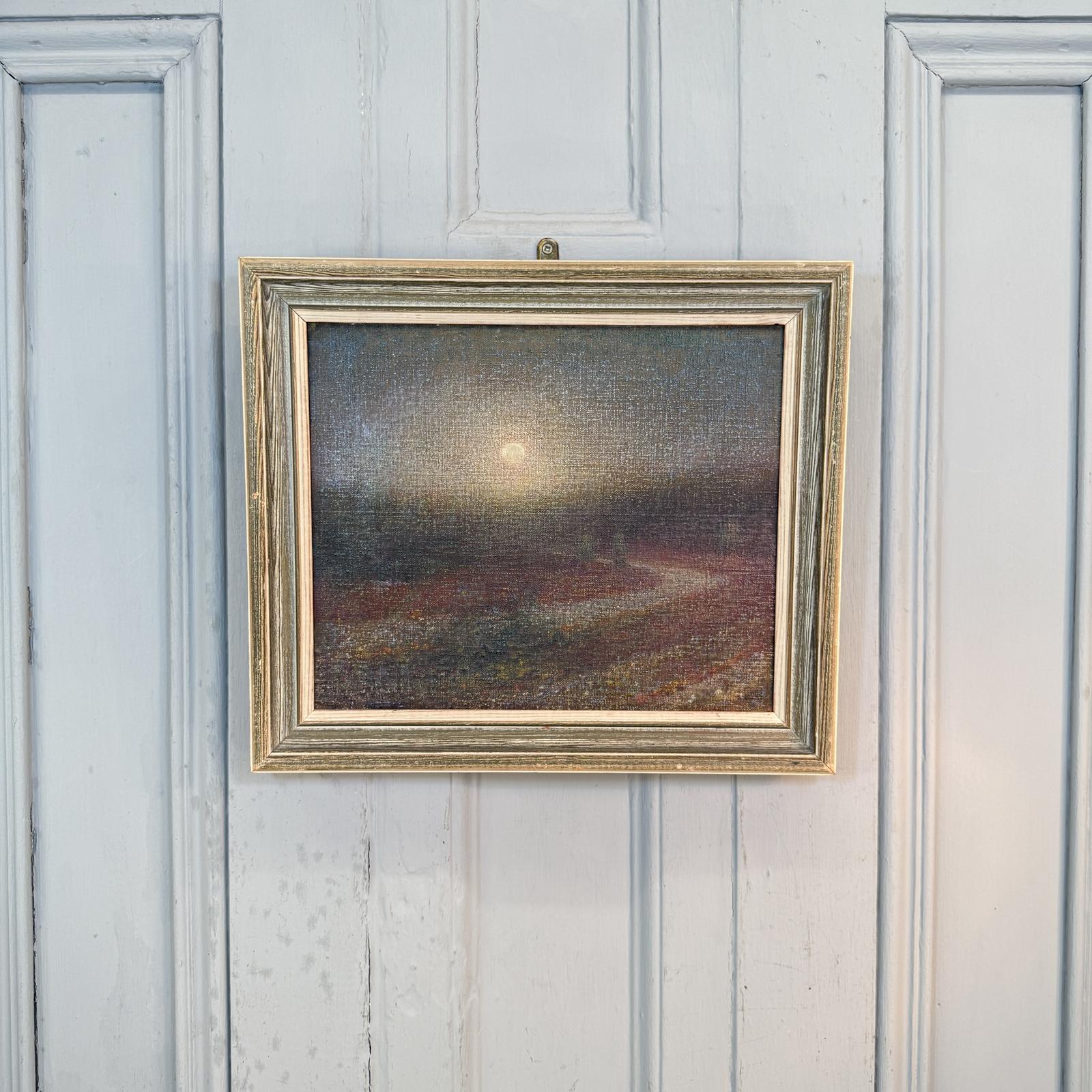 Antique Impressionist River Landscape Oil Painting in the Moonlight by Walter Dexter (1 of 22) Antique Impressionist River Landscape Oil Painting in the Moonlight by Walter Dexter (1 of 22)