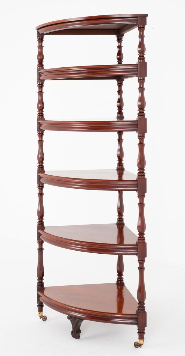 Large Victorian Mahogany Whatnot (1 of 5)