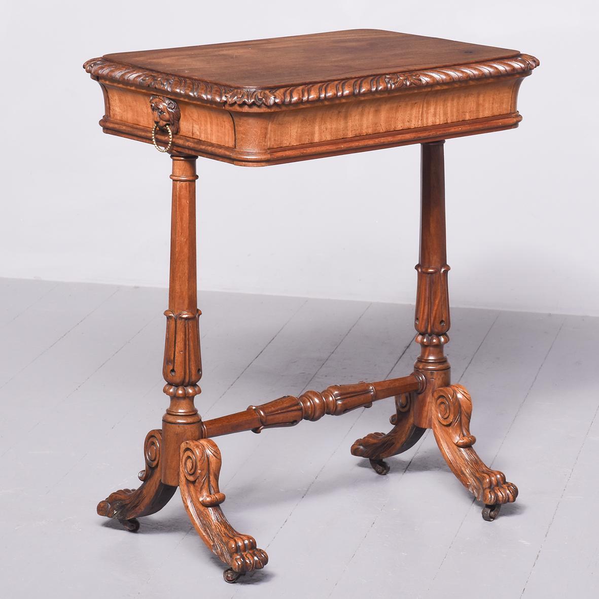 Regency Mahogany Work Table / Side Table (1 of 12) Regency Mahogany Work Table / Side Table (1 of 12)