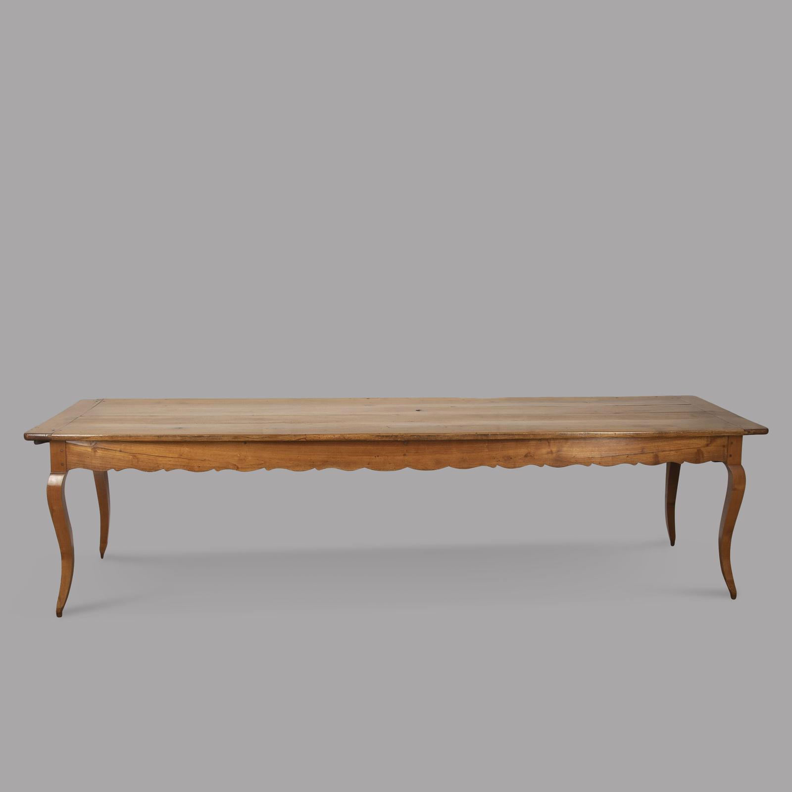 French 19th Century Cherrywood Farmhouse Table (1 of 4) French 19th Century Cherrywood Farmhouse Table (1 of 4)