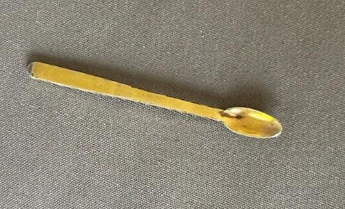 Wonderful Georgian Silver Gilt Snuff Spoon (1 of 4) Wonderful Georgian Silver Gilt Snuff Spoon (1 of 4)