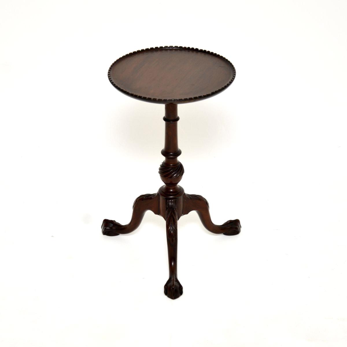 Antique Mahogany Wine Table (1 of 6) Antique Mahogany Wine Table (1 of 6)