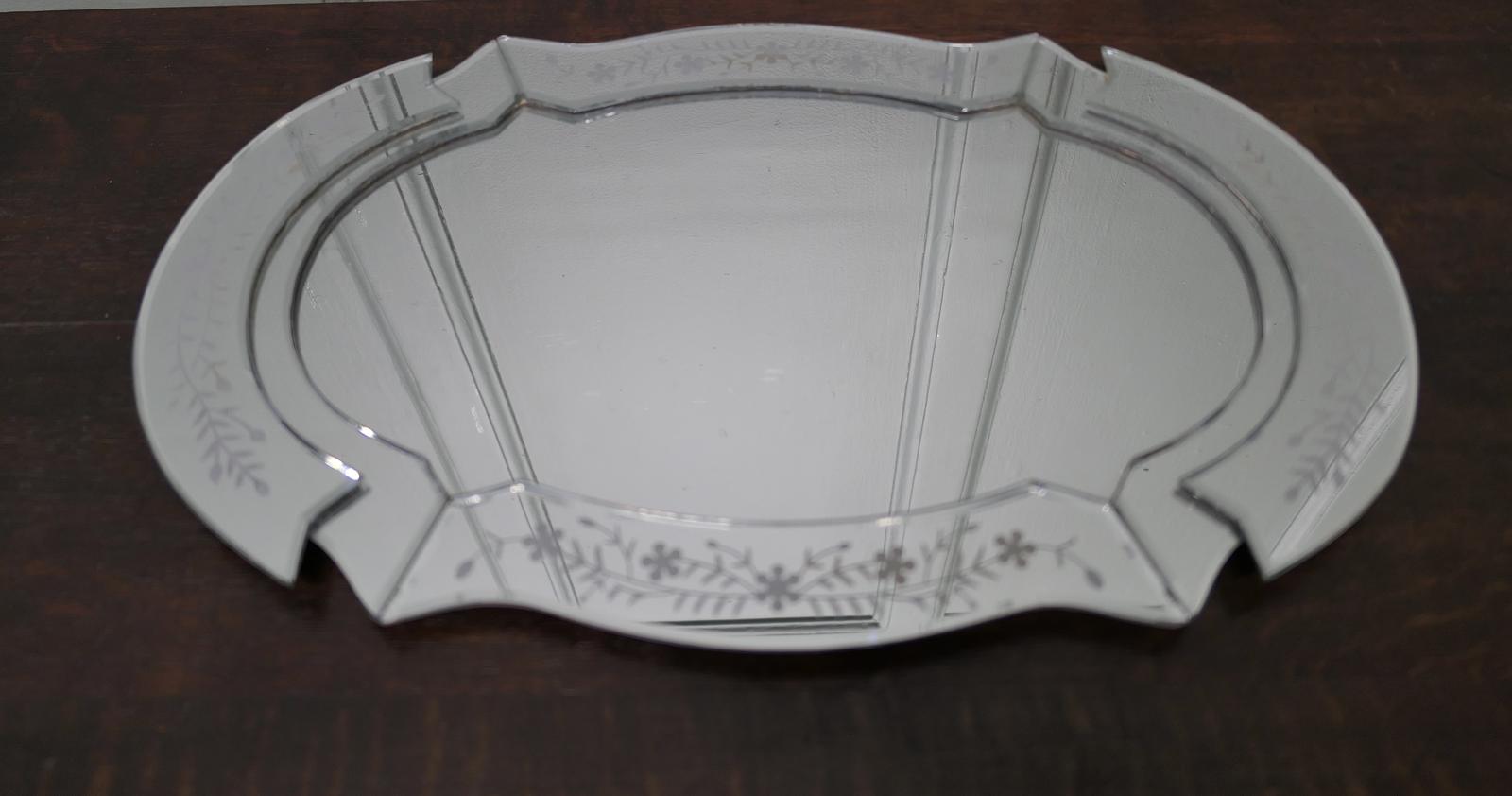 Art Deco Venetian Cut Glass Mirror Wine Tray (1 of 6) Art Deco Venetian Cut Glass Mirror Wine Tray (1 of 6)
