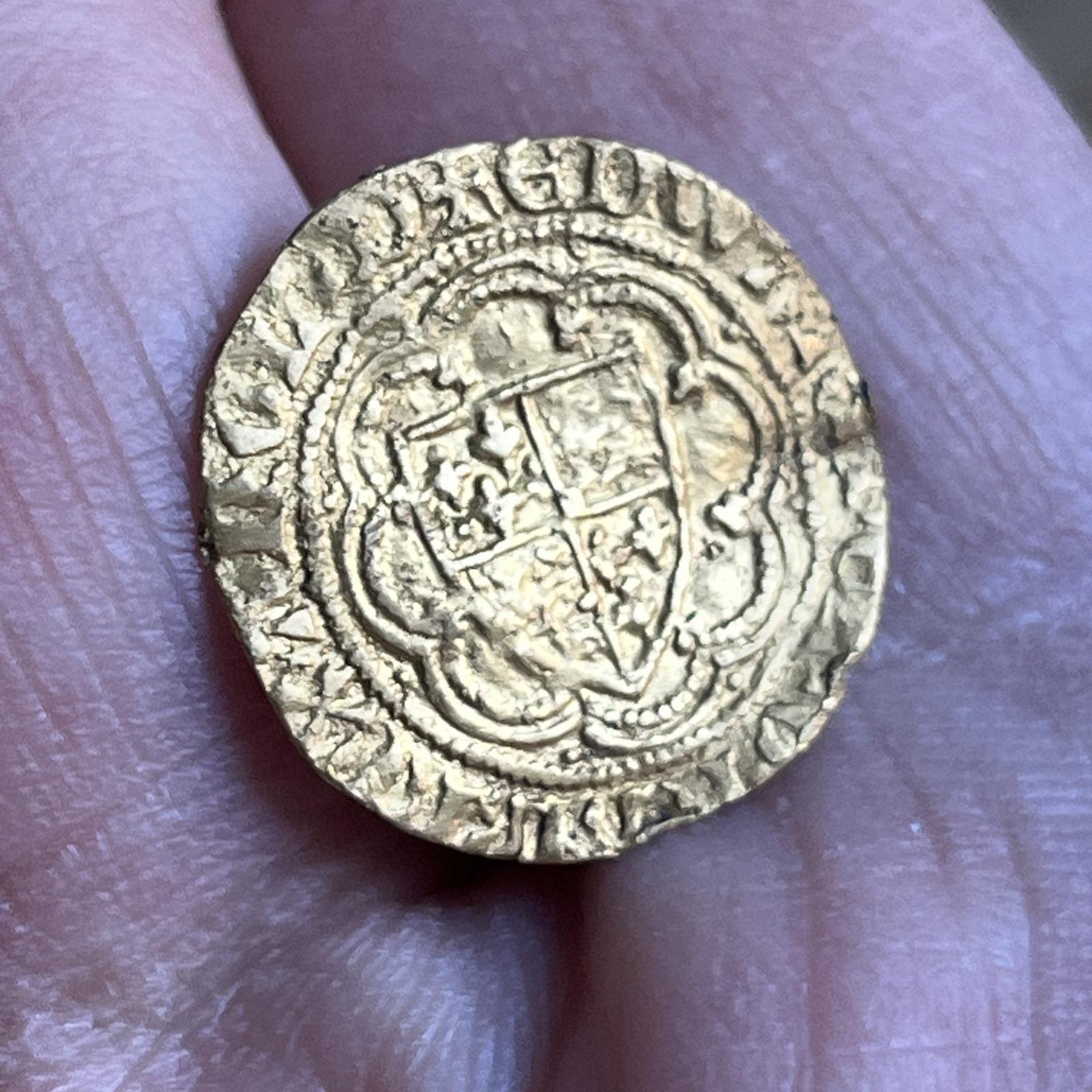 Edward III - Gold Quarter Noble (1 of 12) Edward III - Gold Quarter Noble (1 of 12)