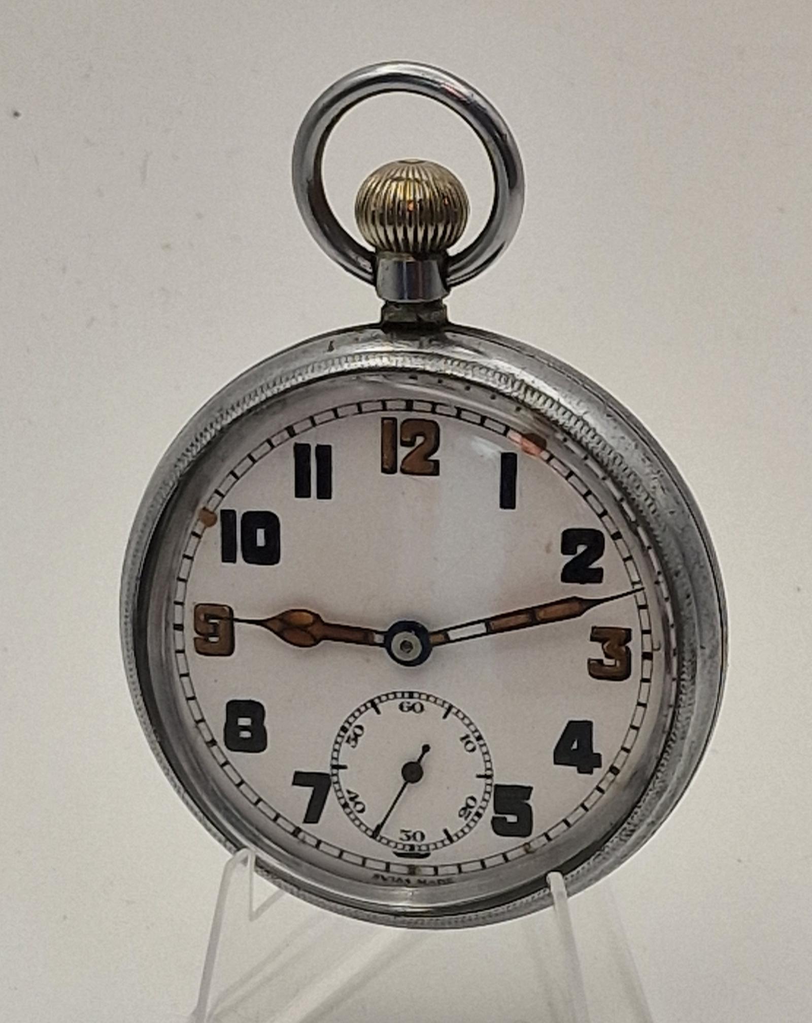 World War 2 British Military Issue Pocket Watch (1 of 3) World War 2 British Military Issue Pocket Watch (1 of 3)