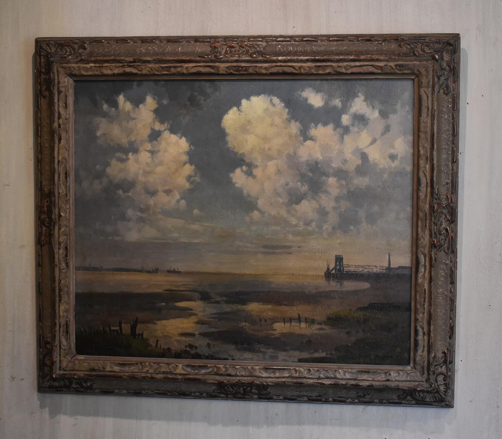 Coastal Landscape Oil Painting by Clive Browne (1901-1990) (1 of 6) Coastal Landscape Oil Painting by Clive Browne (1901-1990) (1 of 6)