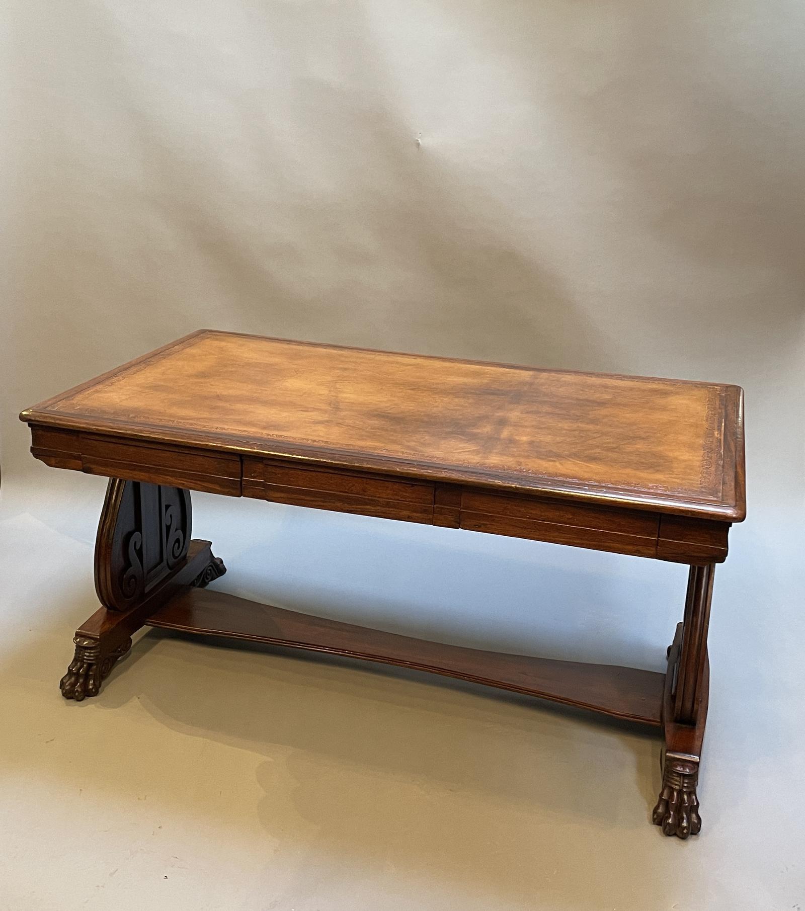 Regency Anglo Colonial Rosewood Library Centre Table (1 of 14) Regency Anglo Colonial Rosewood Library Centre Table (1 of 14)