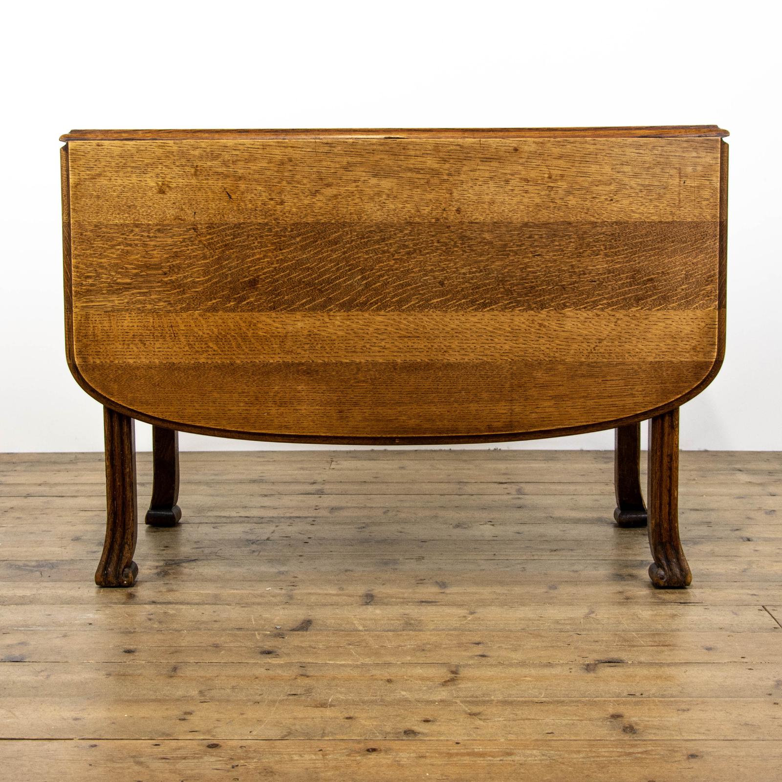 Antique Oak Drop Leaf Dining Table (1 of 12) Antique Oak Drop Leaf Dining Table (1 of 12)