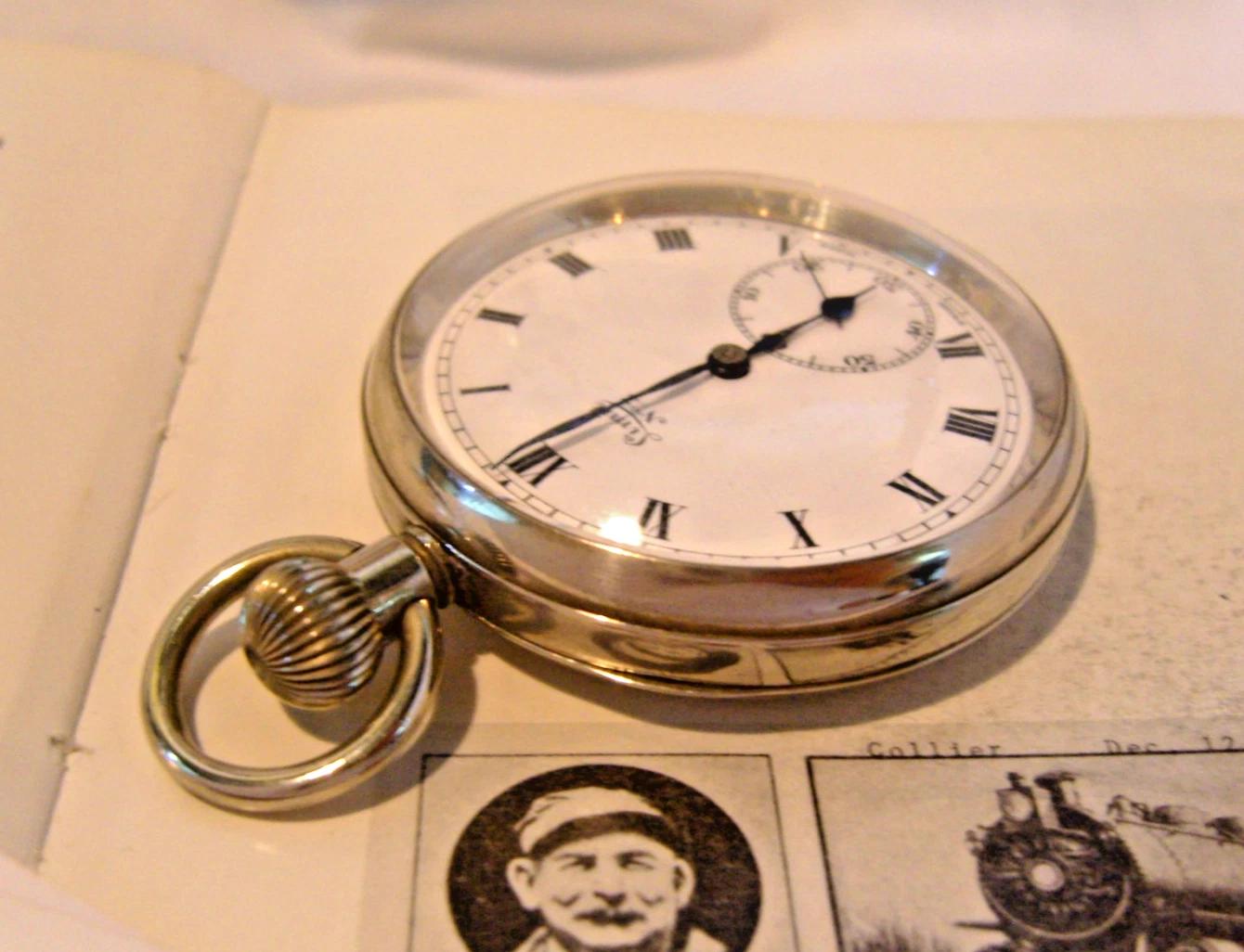 Pocket Watch Limit 'no.2' Swiss 1920s Antique 7J Silver Nickel Case 16 Size Fwo (1 of 16) Pocket Watch Limit 'no.2' Swiss 1920s Antique 7J Silver Nickel Case 16 Size Fwo (1 of 16)